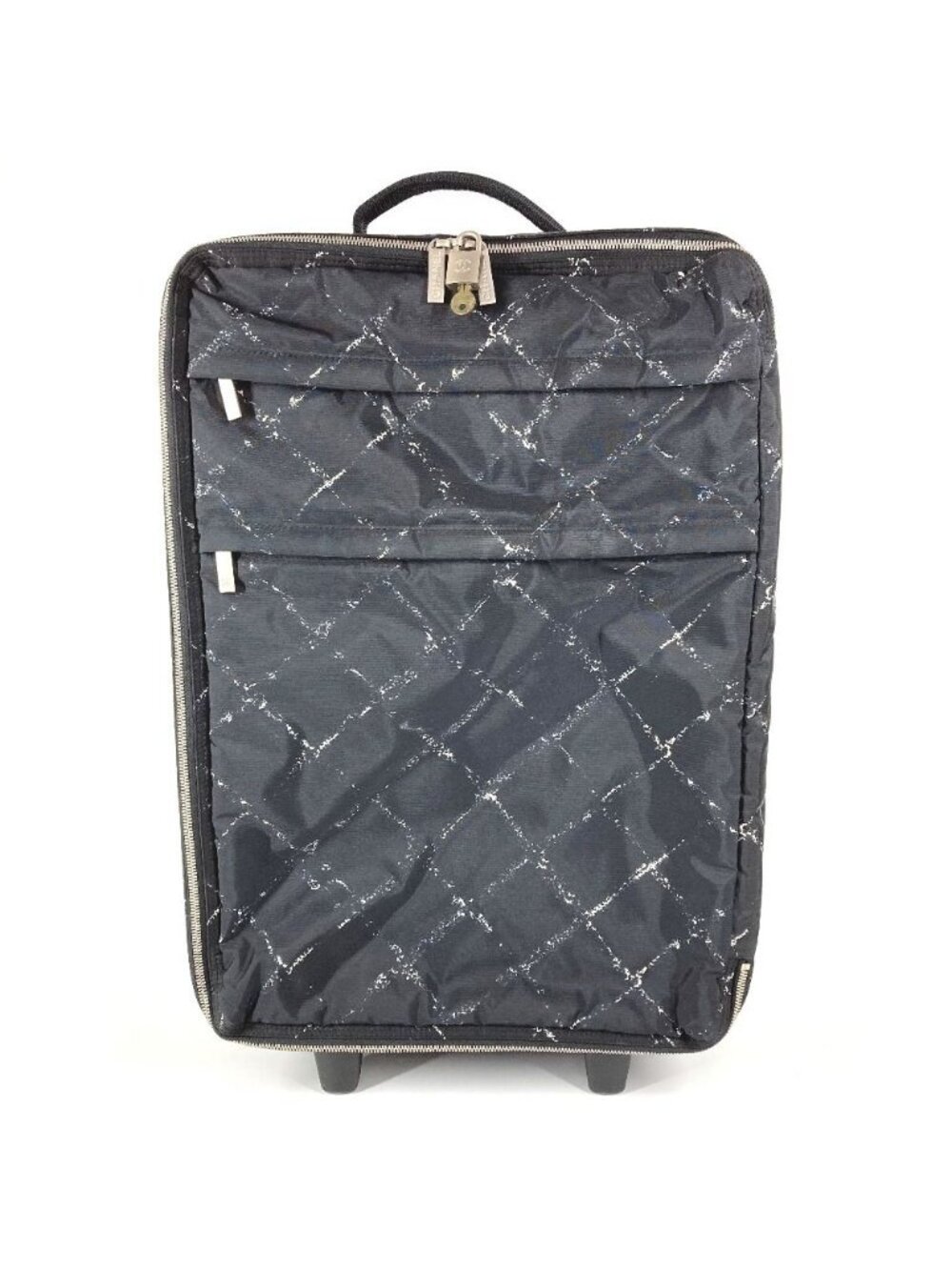Chanel Travel Bag Vintage Line Nylon Black